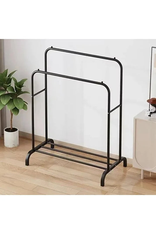 Organizator dublu haine 143×96 cm – raft mare depozitare dulap/dressing/living, TL36