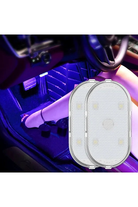 Lumină LED Auto Tactilă – Iluminare Ambientală 3 Culori, USB, Touch Control, TL10