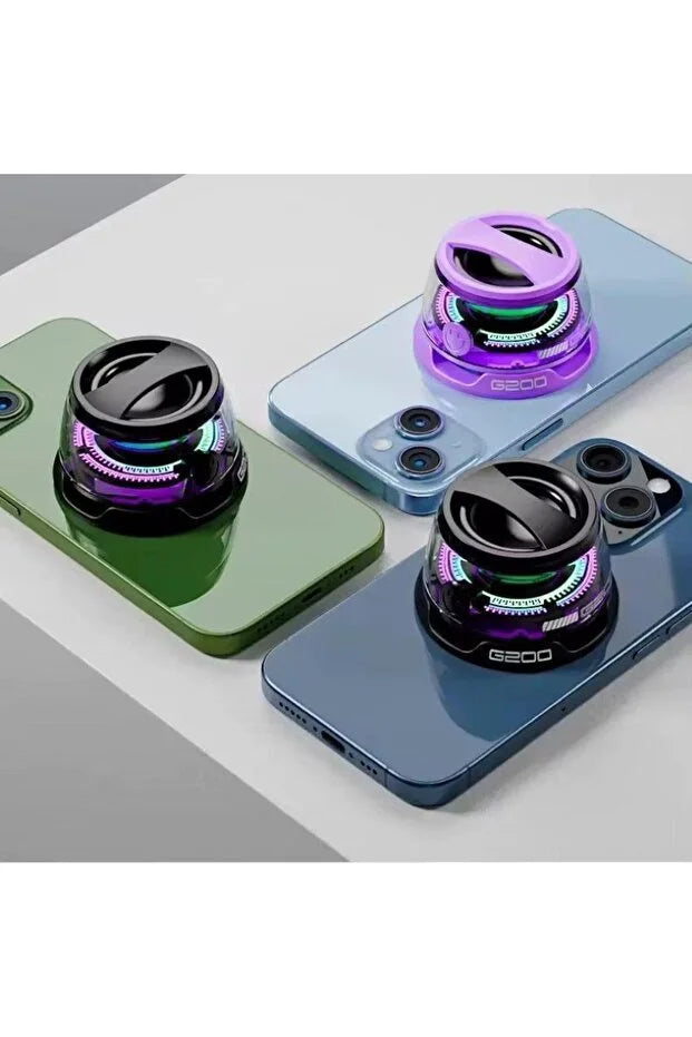 Boxă Bluetooth portabilă G200 – bass puternic, LED RGB & magnetică, TL46