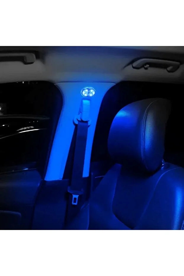 Lumină LED Auto Tactilă – Iluminare Ambientală 3 Culori, USB, Touch Control, TL10