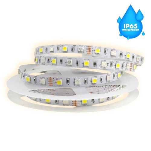 Bandă LED SMD5050 120 LED/m Alb-Cald Exterior IP65 – 5 m, TL69