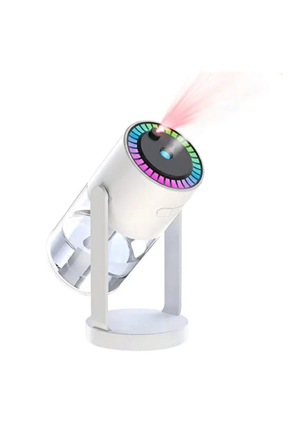 Umidificator portabil 280 ml cu LED RGB, proiector stele și difuzor de arome, TL33