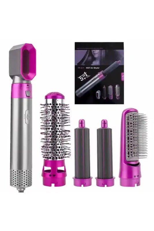 Perie de păr electrică 5-în-1 1100 W – îndreptare, ondulare, uscare și volumizare, TL38