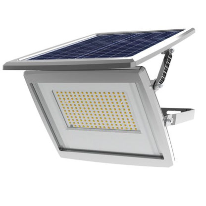 Proiector solar LED 100W – iluminat exterior/interior cu panou solar și telecomandă, TL55