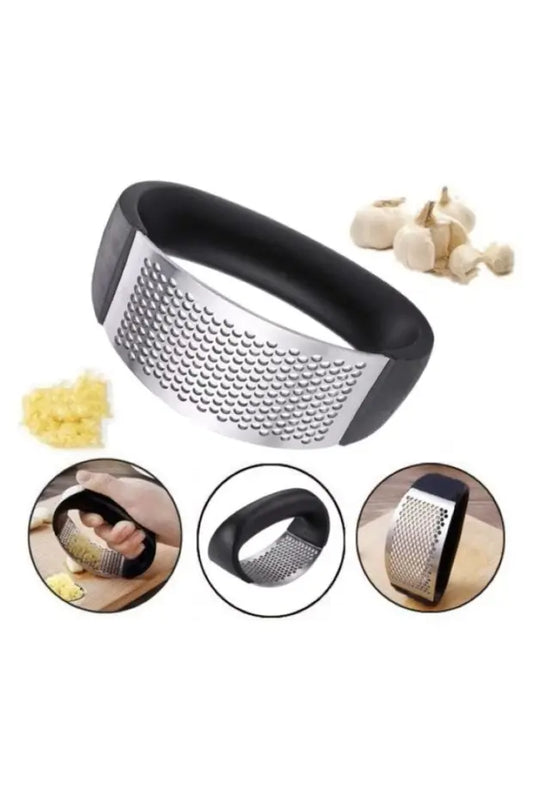 Presă usturoi inox – ustensilă de bucătărie compactă, ușor de folosit, TL37