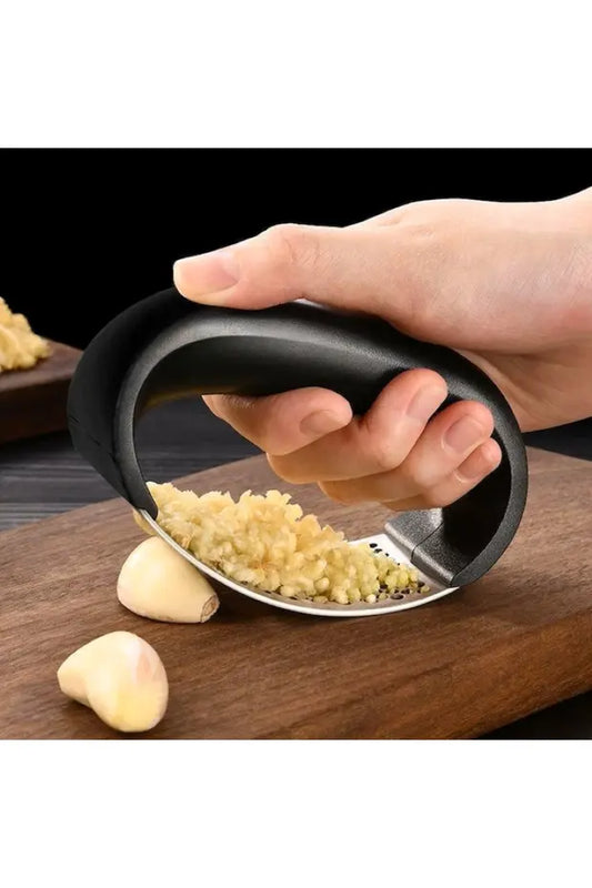Presă usturoi inox – ustensilă de bucătărie compactă, ușor de folosit, TL37