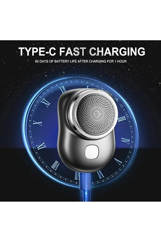 Aparat de Ras Electric Portabil – Silențios, USB Reîncărcabil, Compact, TL04