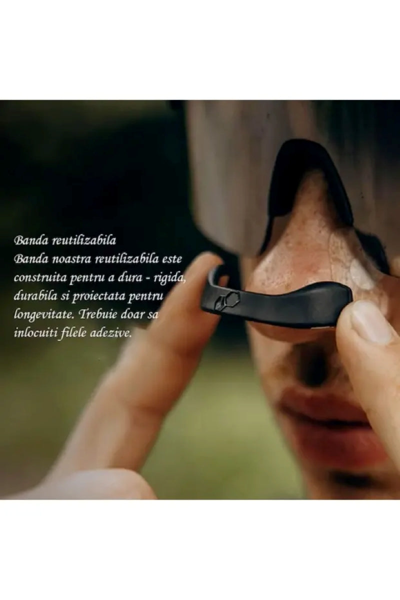 Benzi Nazale Magnetice – Respirație Ușoară & Somn Odihnitor, Anti-Sforăit, TL05