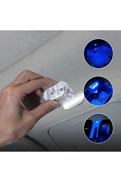 Lumină LED Auto Tactilă – Iluminare Ambientală 3 Culori, USB, Touch Control, TL10