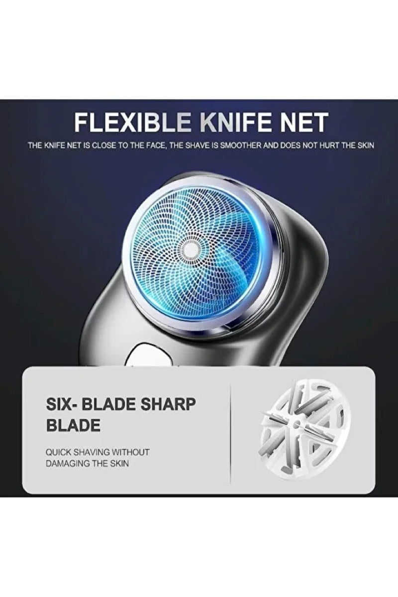 Aparat de Ras Electric Portabil – Silențios, USB Reîncărcabil, Compact, TL04