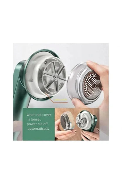 Mini Aparat Îndepărtare Scame Wireless – USB, Haine Curate Rapid, TL13