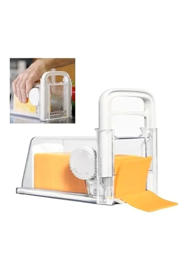 Feliator brânzeturi 4 capete cu recipient – razuire, tăiere și mărunțire, TL43