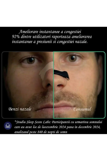 Benzi Nazale Magnetice – Respirație Ușoară & Somn Odihnitor, Anti-Sforăit, TL05