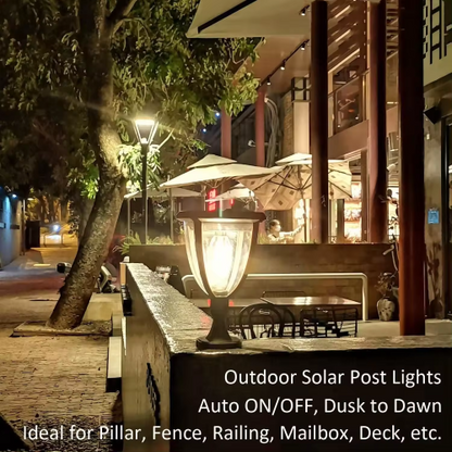 Set 2x Lampă Solară de Perete LED 3-în-1 + Accesorii – Iluminare Alei & Gard, TL23