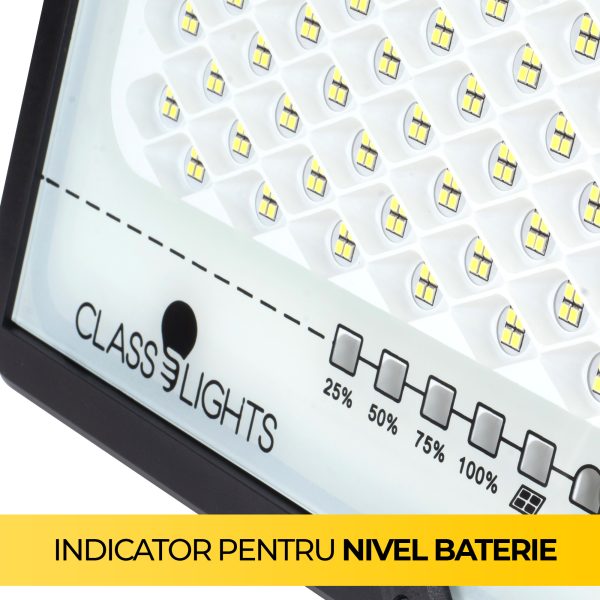 Proiector Solar LED 200W IP67 cu Panou – Iluminare Puternică Fără Curent, TL16